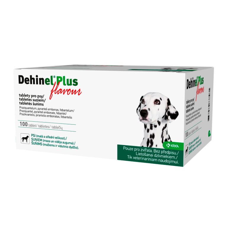Dehinel Plus Flavour attārpošanas tabletes suņiem N1